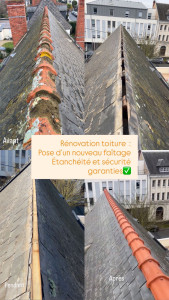Photo de galerie - Changement du faîtage ✅