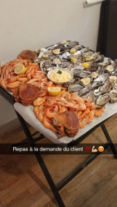 Photo de galerie - Bonjour voilà pour des clients repas à la demande des clients ??????