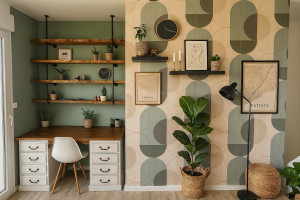 Photo de galerie - Peinture - Tapisserie