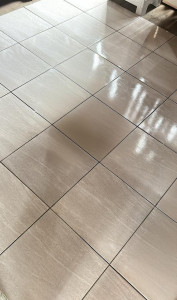 Photo de galerie - Travail de carrelage 