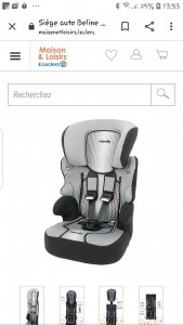 Photo de galerie - Réhausseur Auto Enfant
