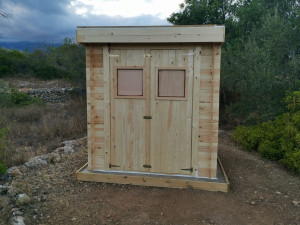 Photo de galerie - Montage cabanon 