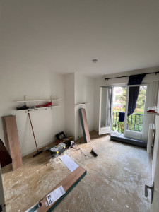 Photo de galerie - Pose de parquet - Revêtement de sol