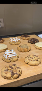 Photo de galerie - Fournée de cookies gourmands 