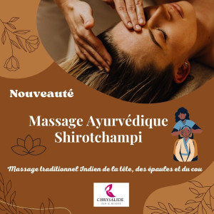 Photo de galerie - Massage de la tête et du cou Indien. 