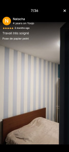 Photo de galerie - Pose papier peint 