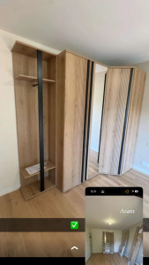 Photo de galerie - Montage dressing d’angle