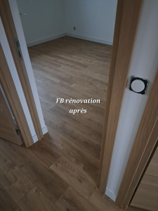 Photo de galerie - Pose d'un parquet 