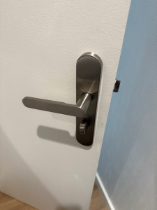Photo de galerie - Remplacement d'une poignée de porte à Vannes