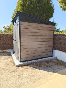 Photo de galerie - Montage abri de jardin 