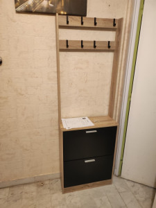 Photo de galerie - Meuble à chaussure avec porte manteaux 