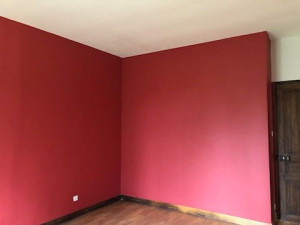 Photo de galerie - Remise a neuf d'une chambre très abîmé, ratissage complet.

