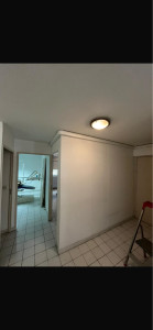 Photo de galerie - Voici un passage de cuivre de Clim pour un cabinet dentaire un tri split sous goulotte très soigné 