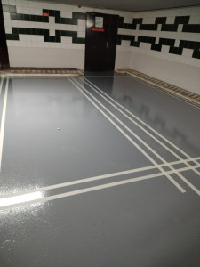 Photo de galerie - Plaquer résine sol