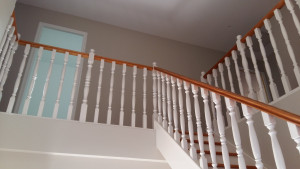 Photo de galerie - Mise en peinture d'un escalier