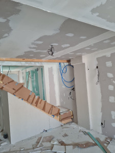 Photo de galerie - Création des espaces en cloison d une maison 