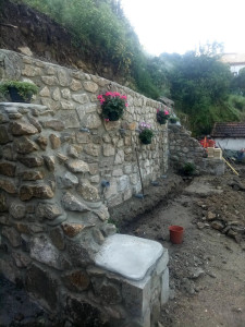 Photo de galerie - Création d'un mur