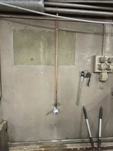 Photo de galerie - Installation détendeur bouteille de gaz+nstallation robinet gaz ROAI 