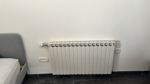 Photo de galerie - Nouveau radiateur à gaz installé un ajout à de radiateur 