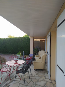 Photo de galerie - Pose lambris pvc