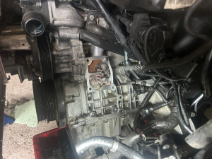 Photo de galerie - Remplacement joint de support filtre à huile sur bmw 