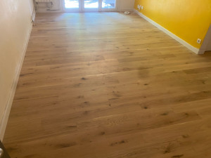 Photo de galerie - Pose parquet flottant 