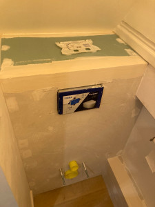 Photo de galerie - Habillage d’un bâti support.