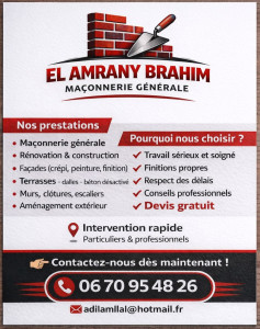 Photo de galerie - Nos prestations  en maçonnerie générale :rénovation et construction 