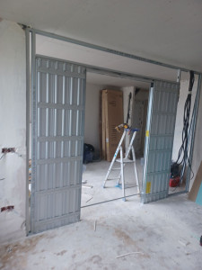 Photo de galerie - Porte double coulissante


