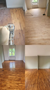 Photo de galerie - Pose de parquet - Revêtement de sol