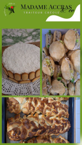 Photo de galerie - Mont blanc antillais 
Bokit poulet
Pain au beurre 