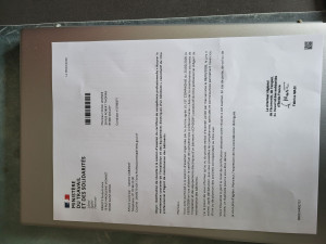 Photo de galerie - Attestation  formation 