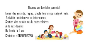 Photo de galerie - Je' m'occupe d'enfants au domicile parental