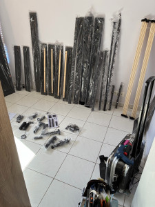 Photo de galerie - Vérification du kit du lit et mise en place 