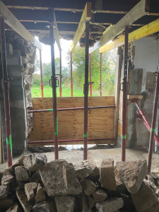 Photo de galerie - Ouverture d une véranda 