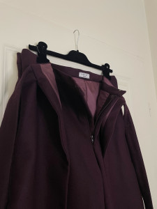 Photo de galerie - Jupe-culotte doublée sur-mesure (intérieur)