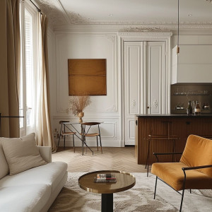 Photo de galerie - Nous vous accompagnons pour tous vos travaux de rénovation, démolition, plâtrerie, peinture, carrelage, parquet, électricité, plomberie et aménagement intérieur.