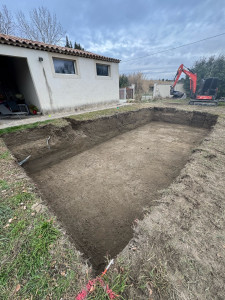 Photo de galerie - Terrassement piscine