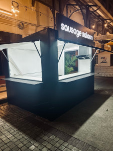 Photo de galerie - Installation électrique stand hot-dog