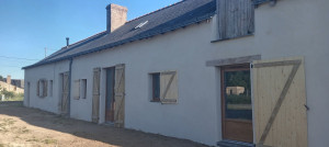 Photo de galerie - Réalisation de volets bois 