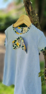 Photo de galerie - Cours de couture adultes et enfants chez Dés Ateliers à Annecy. Créatrice de la marque LPC Les P’tites Cueillettes