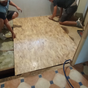 Photo de galerie - Pose de parquet - Revêtement de sol