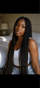 Photo de galerie - Rasta couleur noir 
