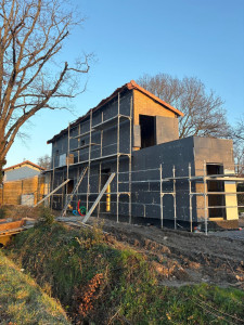 Photo de galerie - Réalisation d’un ITE sur façade