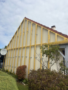 Photo de galerie - Ossature bois avec bardage 