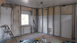 Photo de galerie - Le chantier avant