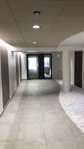 Photo de galerie - Réalisation éclairage d’un hall d’entrée 