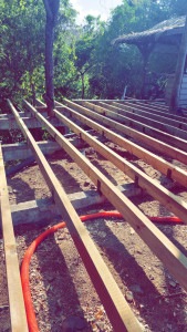 Photo de galerie - Rénovation d une terrasse en bambou