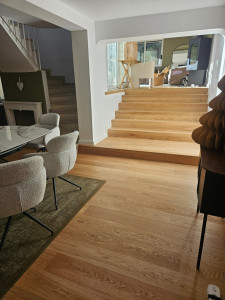 Photo de galerie - Pose de parquet - Revêtement de sol