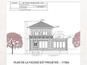 Photo de galerie - Plan de façade